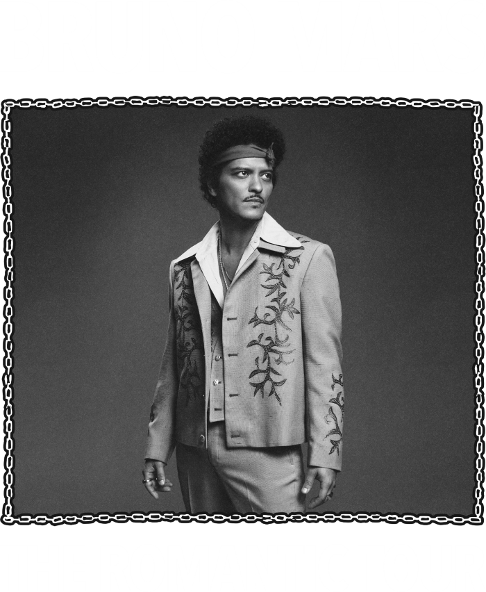 Bruno Mars The Romantic Tour 2026 official poster